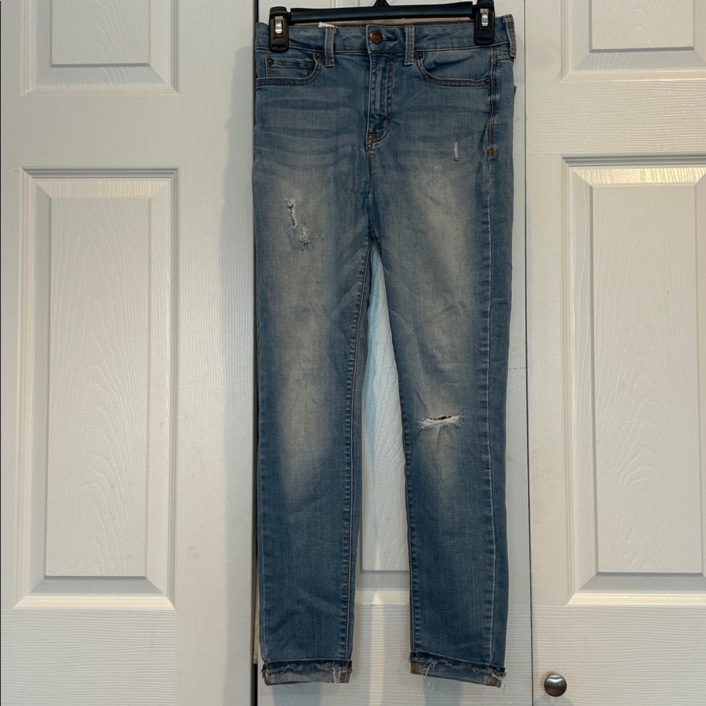 Aeropostale High Waisted Cropped Jeggings